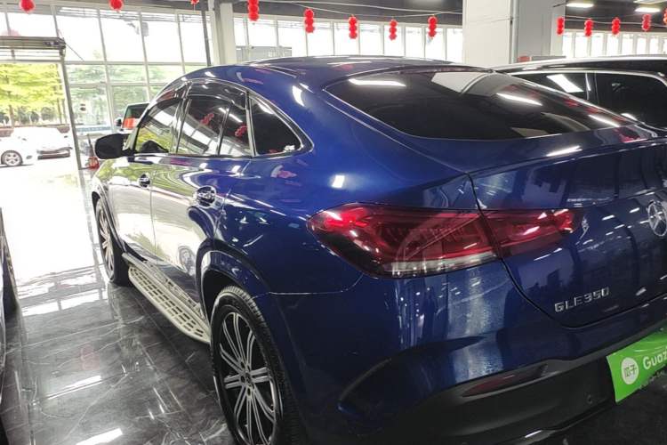 Used Mercedes-Benz GLE Coupe 2020 GLE 350 4MATIC Coupe SUV Luxury Model Rear Left 45 Deg