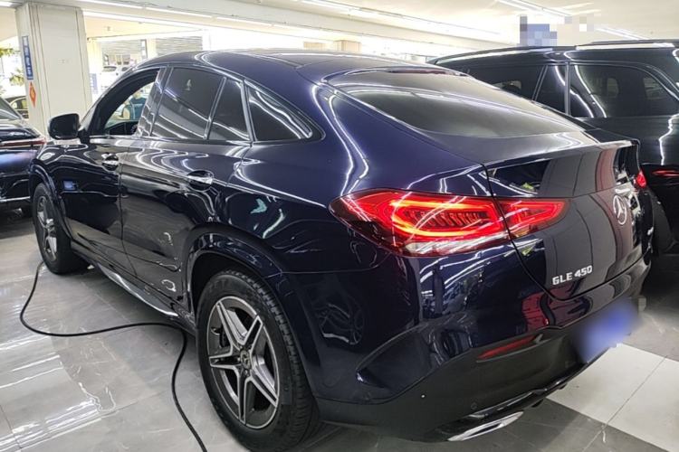 Used Mercedes-Benz GLE Coupe 2020 GLE 450 4MATIC Coupe SUV Fashion Model Rear Left 45 Deg