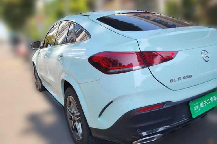 Used Mercedes-Benz GLE Coupe 2020 GLE 450 4MATIC Coupe SUV Fashion Model Rear Left 45 Deg