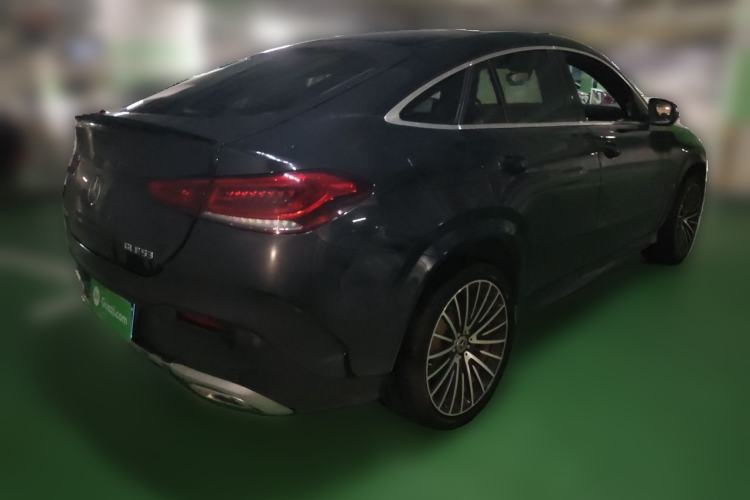 Used Mercedes-Benz GLE Coupe 2020 GLE 350 4MATIC Coupe SUV Fashion Model Rear Right 45 Deg