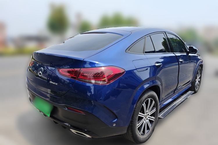 Used Mercedes-Benz GLE Coupe 2020 GLE 350 4MATIC Coupe SUV Luxury Model Rear Right 45 Deg