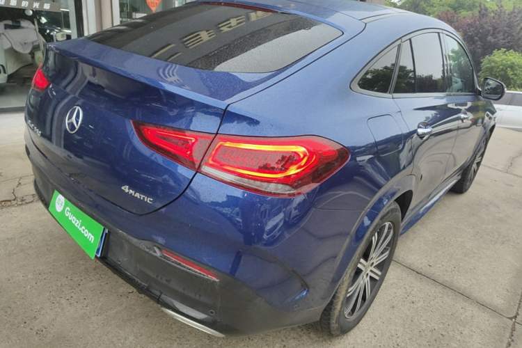Used Mercedes-Benz GLE Coupe 2020 GLE 350 4MATIC Coupe SUV Luxury Model Rear Right 45 Deg
