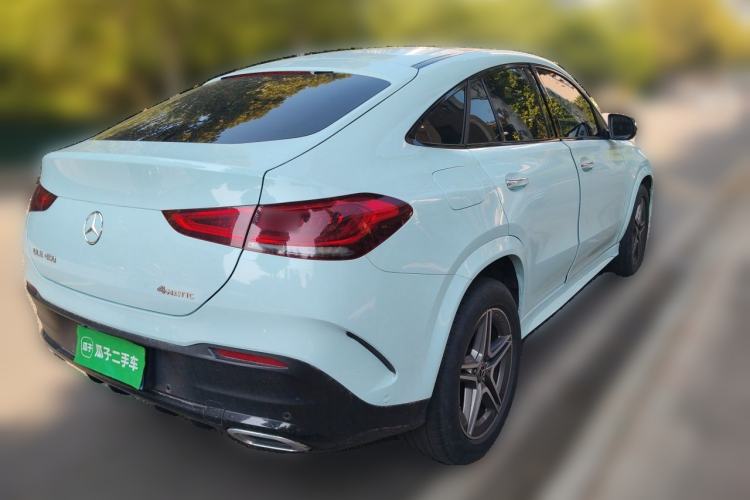 Used Mercedes-Benz GLE Coupe 2020 GLE 450 4MATIC Coupe SUV Fashion Model Rear Right 45 Deg