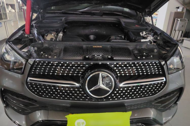 Used Mercedes-Benz GLE Coupe 2020 GLE 450 4MATIC Coupe SUV Luxury Model Engine Bay