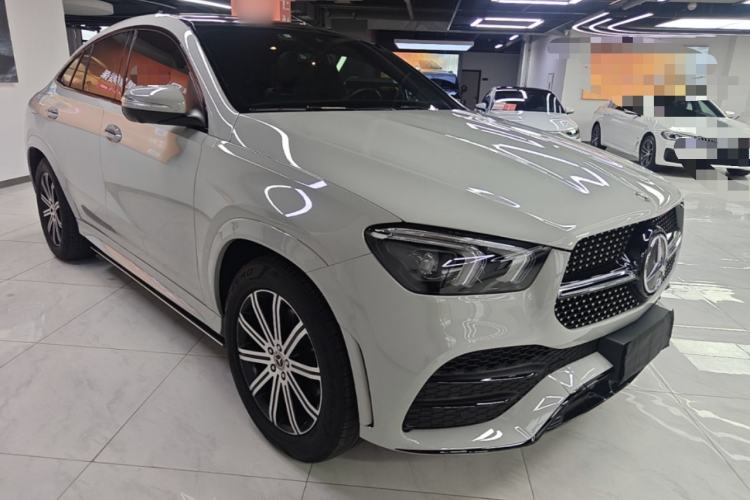 Used Mercedes-Benz GLE Coupe 2020 GLE 350 4MATIC Coupe SUV Luxury Model Front Right 45 Deg