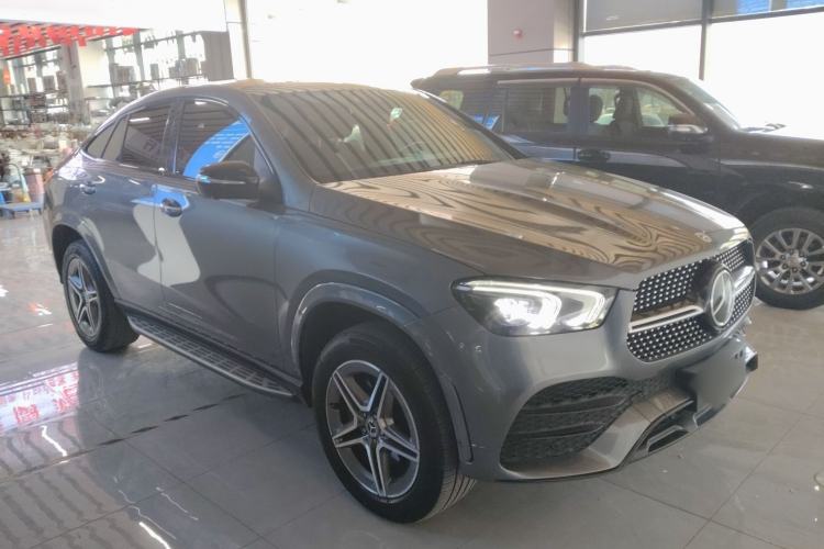 Used Mercedes-Benz GLE Coupe 2020 GLE 450 4MATIC Coupe SUV Luxury Model Front Right 45 Deg
