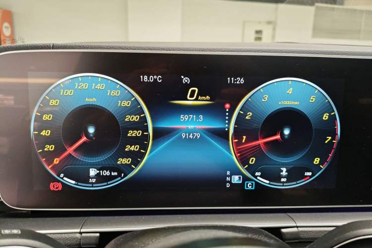 Used Mercedes-Benz GLE Coupe 2020 GLE 350 4MATIC Coupe SUV Fashion Model Instrument Cluster