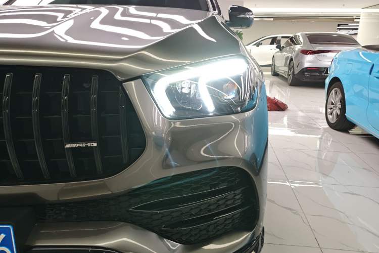 Used Mercedes-Benz GLE Coupe 2020 GLE 350 4MATIC Coupe SUV Fashion Model Left Front Headlight