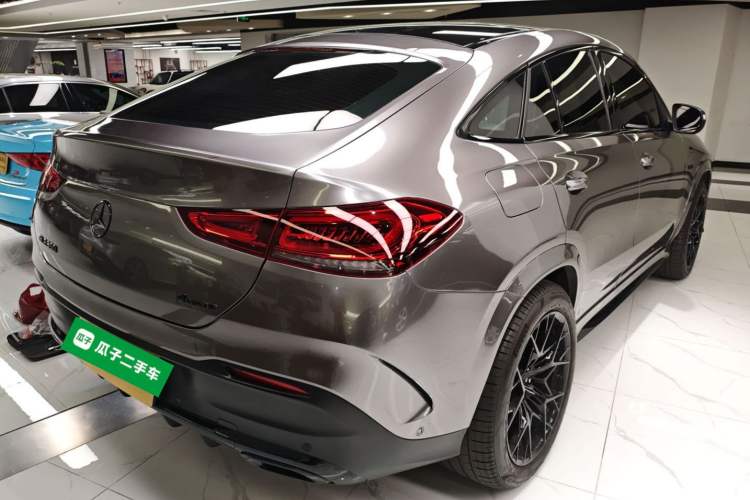 Used Mercedes-Benz GLE Coupe 2020 GLE 350 4MATIC Coupe SUV Fashion Model Rear Right 45 Deg