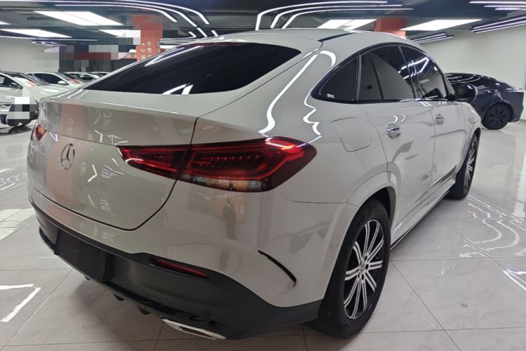 Used Mercedes-Benz GLE Coupe 2020 GLE 350 4MATIC Coupe SUV Luxury Model Rear Right 45 Deg