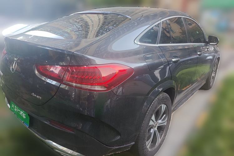 Used Mercedes-Benz GLE Coupe 2020 GLE 350 4MATIC Coupe SUV Fashion Model Rear Right 45 Deg
