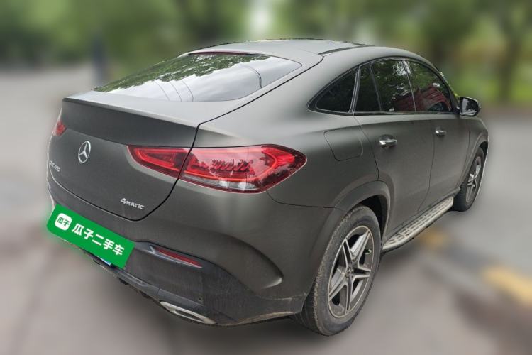 Used Mercedes-Benz GLE Coupe 2020 GLE 450 4MATIC Coupe SUV Fashion Model Rear Right 45 Deg