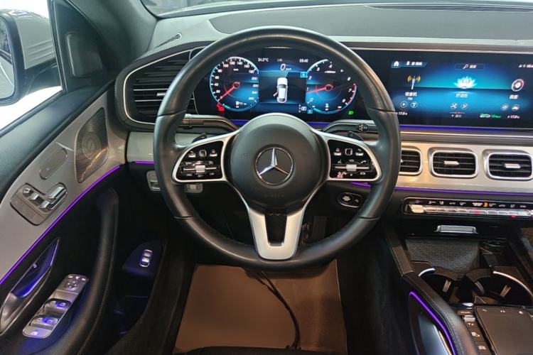 Used Mercedes-Benz GLE Coupe 2020 GLE 350 4MATIC Coupe SUV Luxury Model Steering Wheel