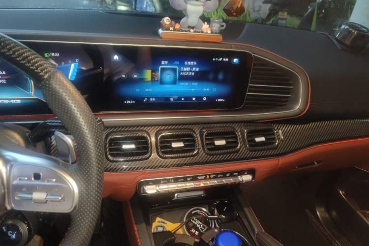 Used Mercedes-Benz GLE Coupe 2020 GLE 450 4MATIC Coupe SUV Fashion Model Audio And AC Panel