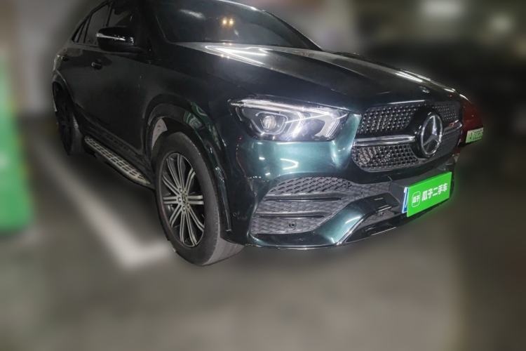 Used Mercedes-Benz GLE Coupe 2020 GLE 350 4MATIC Coupe SUV Luxury Model Front Right 45 Deg