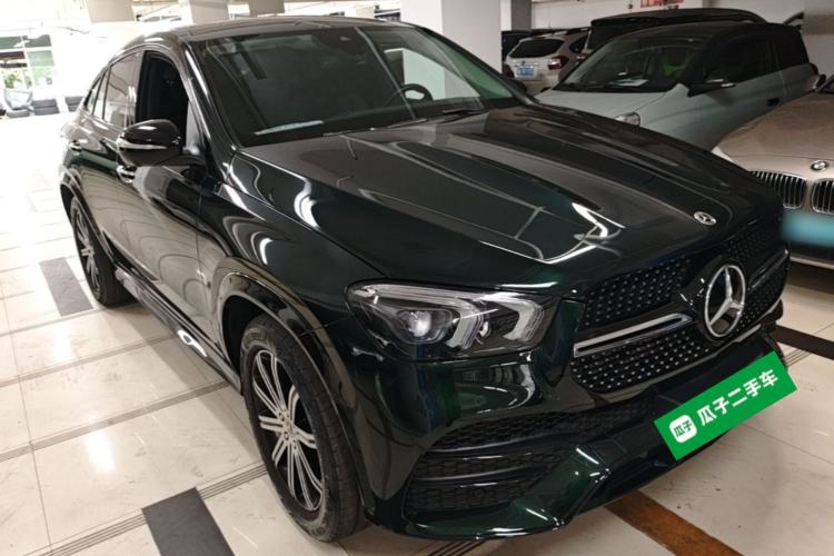 Used Mercedes-Benz GLE Coupe 2020 GLE 350 4MATIC Coupe SUV Luxury Model Front Right 45 Deg
