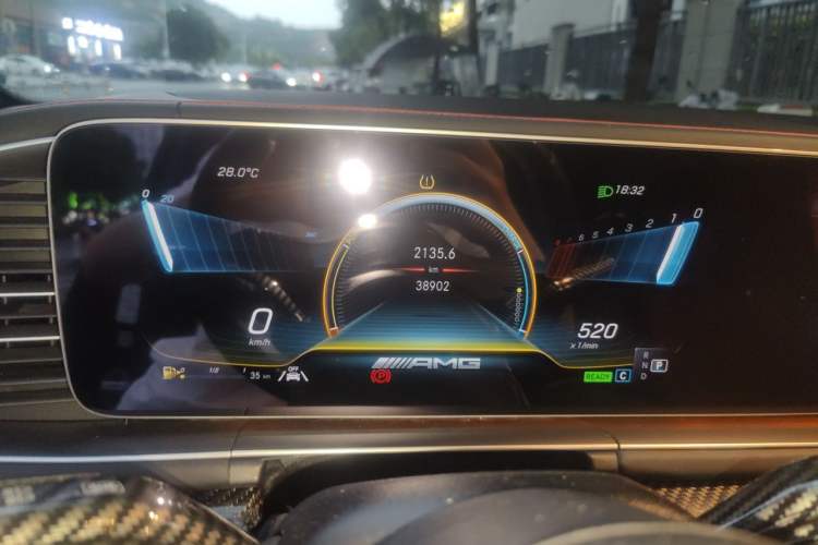 Used Mercedes-Benz GLE Coupe 2020 GLE 450 4MATIC Coupe SUV Fashion Model Instrument Cluster
