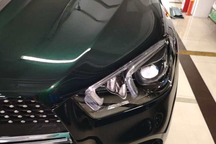 Used Mercedes-Benz GLE Coupe 2020 GLE 350 4MATIC Coupe SUV Luxury Model Left Front Headlight