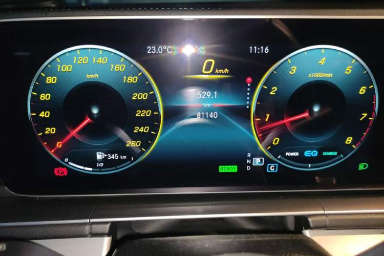 Used Mercedes-Benz GLE Coupe 2020 GLE 450 4MATIC Coupe SUV Fashion Model Odometer Close Up