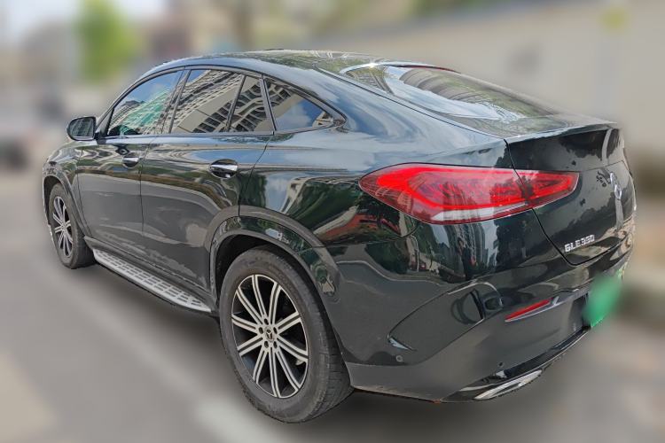 Used Mercedes-Benz GLE Coupe 2020 GLE 350 4MATIC Coupe SUV Luxury Model Rear Left 45 Deg