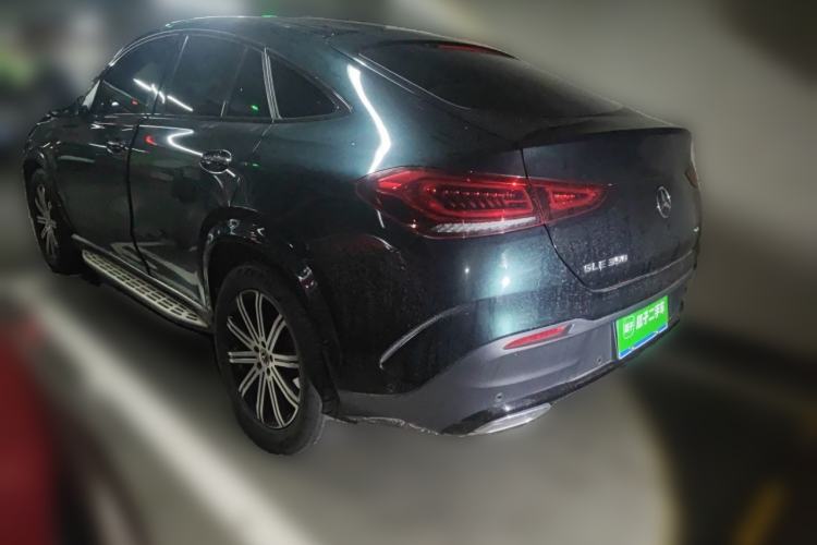 Used Mercedes-Benz GLE Coupe 2020 GLE 350 4MATIC Coupe SUV Luxury Model Rear Left 45 Deg