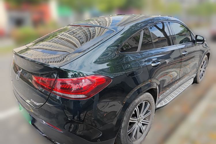 Used Mercedes-Benz GLE Coupe 2020 GLE 350 4MATIC Coupe SUV Luxury Model Rear Right 45 Deg