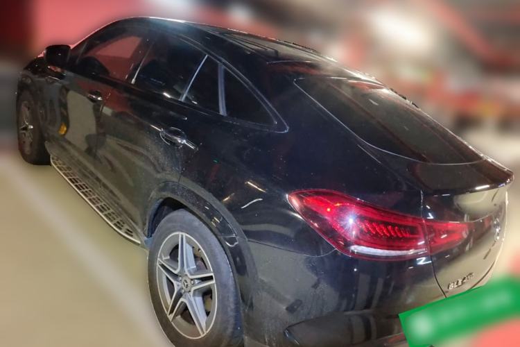 Used Mercedes-Benz GLE Coupe 2020 GLE 450 4MATIC Coupe SUV Luxury Model Rear Left 45 Deg