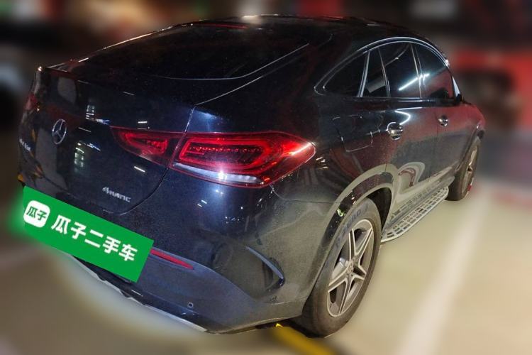 Used Mercedes-Benz GLE Coupe 2020 GLE 450 4MATIC Coupe SUV Luxury Model Rear Right 45 Deg