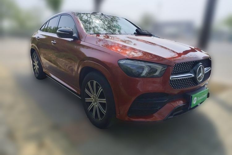 Used Mercedes-Benz GLE Coupe 2020 GLE 350 4MATIC Coupe SUV Luxury Model Front Right 45 Deg