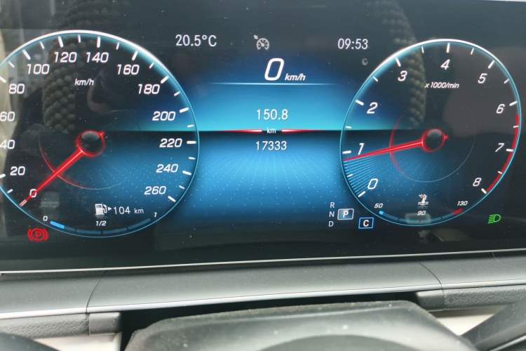 Used Mercedes-Benz GLE Coupe 2020 GLE 350 4MATIC Coupe SUV Luxury Model Odometer Close Up
