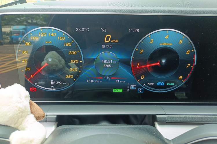 Used Mercedes-Benz GLE Coupe 2020 GLE 450 4MATIC Coupe SUV Fashion Model Odometer Close Up