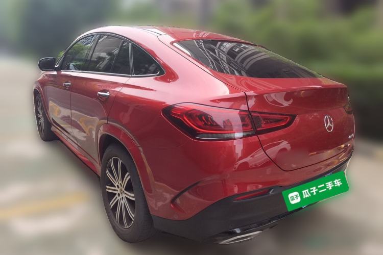 Used Mercedes-Benz GLE Coupe 2020 GLE 350 4MATIC Coupe SUV Luxury Model Rear Left 45 Deg