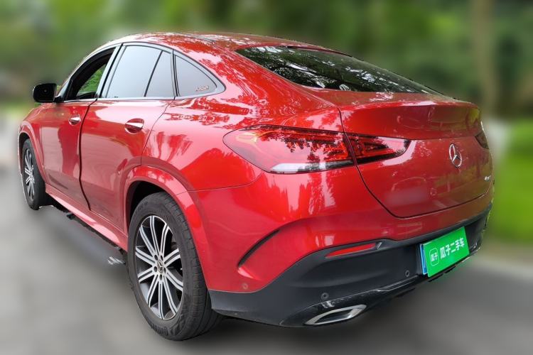 Used Mercedes-Benz GLE Coupe 2020 GLE 350 4MATIC Coupe SUV Luxury Model Rear Left 45 Deg