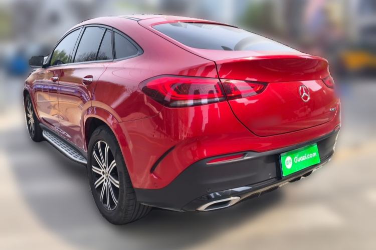 Used Mercedes-Benz GLE Coupe 2020 GLE 350 4MATIC Coupe SUV Luxury Model Rear Left 45 Deg