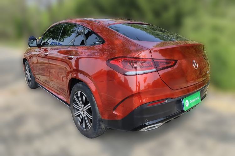 Used Mercedes-Benz GLE Coupe 2020 GLE 350 4MATIC Coupe SUV Luxury Model Rear Left 45 Deg