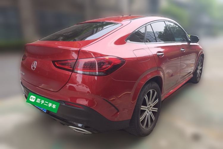 Used Mercedes-Benz GLE Coupe 2020 GLE 350 4MATIC Coupe SUV Luxury Model Rear Right 45 Deg