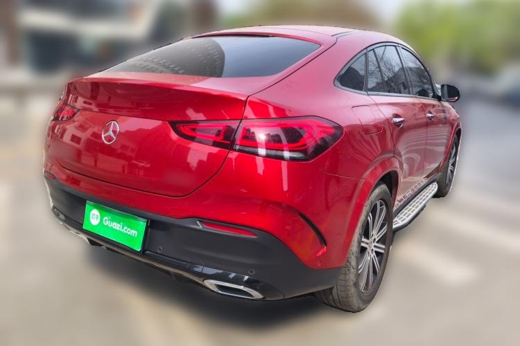 Used Mercedes-Benz GLE Coupe 2020 GLE 350 4MATIC Coupe SUV Luxury Model Rear Right 45 Deg