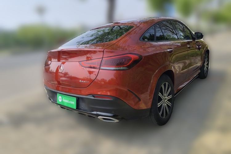 Used Mercedes-Benz GLE Coupe 2020 GLE 350 4MATIC Coupe SUV Luxury Model Rear Right 45 Deg