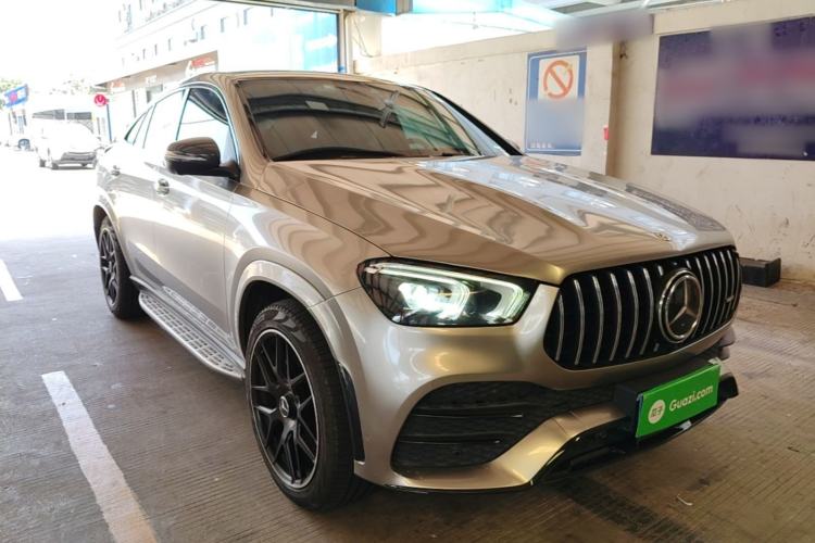 Used Mercedes-Benz GLE Coupe 2020 GLE 450 4MATIC Coupe SUV Luxury Model Front Right 45 Deg
