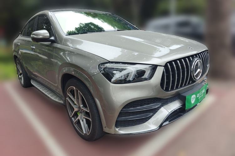 Used Mercedes-Benz GLE Coupe 2020 GLE 450 4MATIC Coupe SUV Luxury Model Front Right 45 Deg