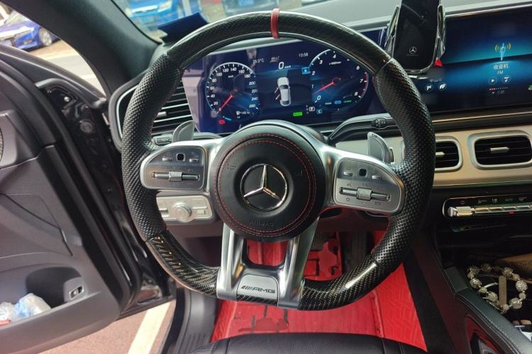 Used Mercedes-Benz GLE Coupe 2020 GLE 450 4MATIC Coupe SUV Luxury Model Steering Wheel