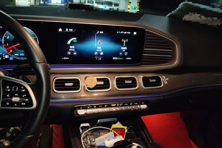 Used Mercedes-Benz GLE Coupe 2020 GLE 450 4MATIC Coupe SUV Luxury Model Audio And AC Panel