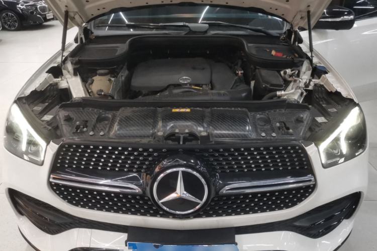 Used Mercedes-Benz GLE Coupe 2020 GLE 350 4MATIC Coupe SUV Luxury Model Engine Bay