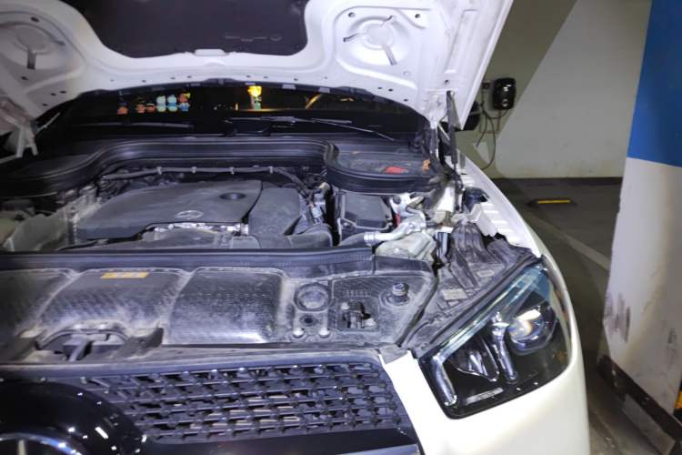 Used Mercedes-Benz GLE Coupe 2020 GLE 350 4MATIC Coupe SUV Luxury Model Engine Bay Left