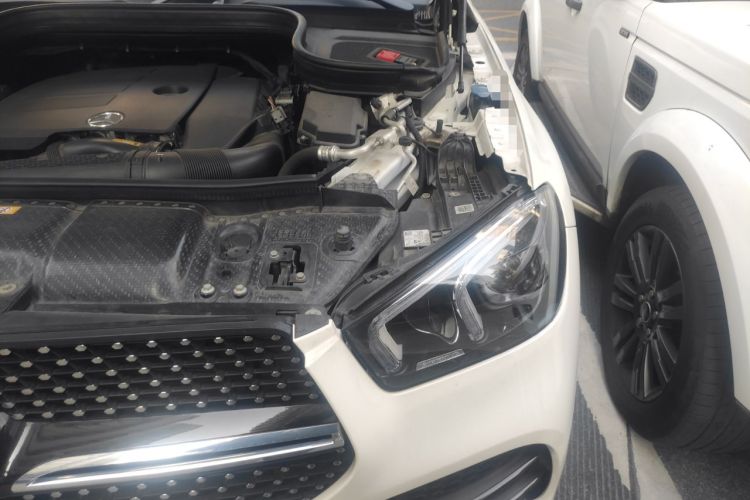 Used Mercedes-Benz GLE Coupe 2020 GLE 350 4MATIC Coupe SUV Luxury Model Engine Bay Left