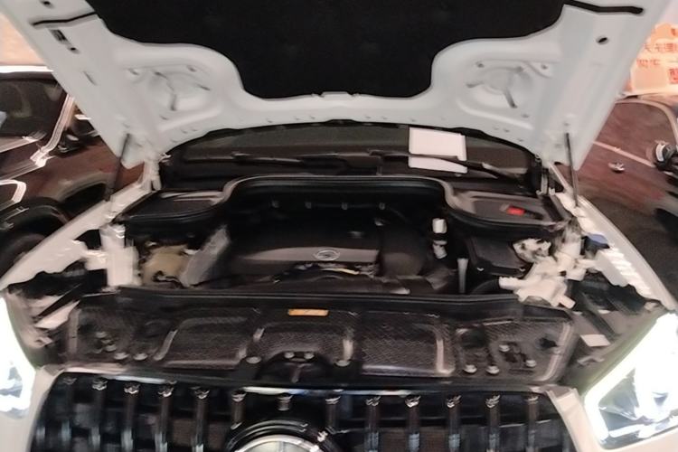 Used Mercedes-Benz GLE Coupe 2020 GLE 350 4MATIC Coupe SUV Luxury Model Engine Bay