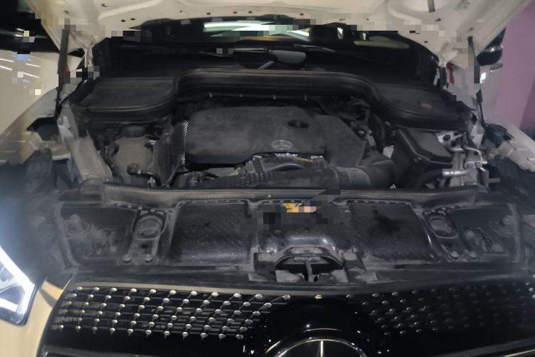 Used Mercedes-Benz GLE Coupe 2020 GLE 350 4MATIC Coupe SUV Luxury Model Engine Bay