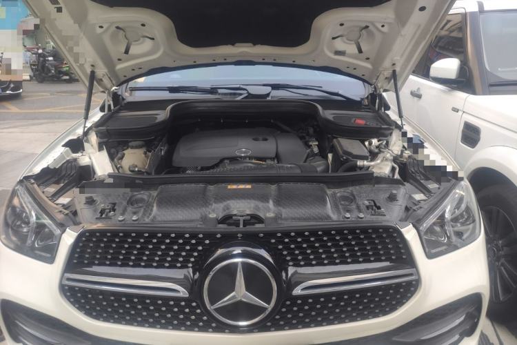 Used Mercedes-Benz GLE Coupe 2020 GLE 350 4MATIC Coupe SUV Luxury Model Engine Bay