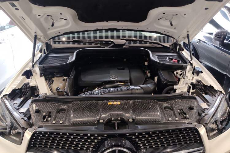 Used Mercedes-Benz GLE Coupe 2020 GLE 350 4MATIC Coupe SUV Luxury Model Engine Bay