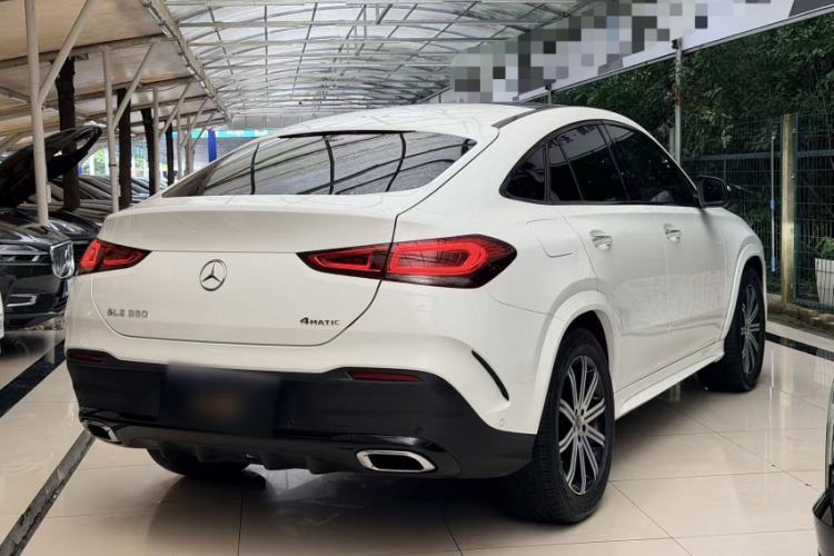 Used Mercedes-Benz GLE Coupe 2020 GLE 350 4MATIC Coupe SUV Luxury Model Exterior 3